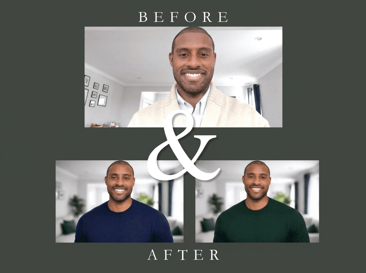 Tech Founder Style Headshot AI Editing (Casual & Sophisticated)